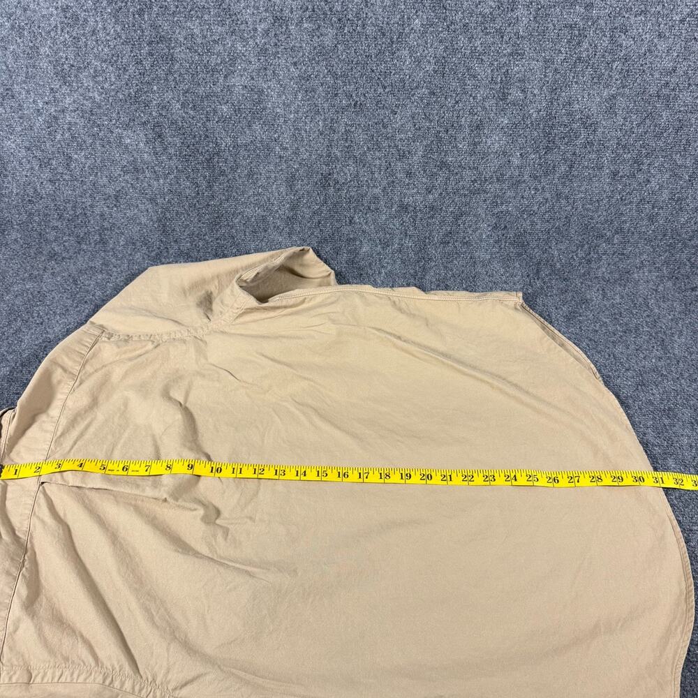 Ralph Lauren Oxford LS Shirt Mens L Tan Khaki Classic Fit Cotton Button Down - Picture 12 of 13